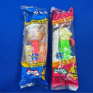 SEALED 1978 Version Garfield & Odie Pez Dispensers